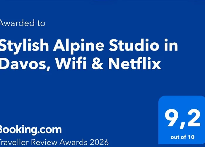 Stylish Alpine In Davos, Wifi & Netflix Apartamento Davos